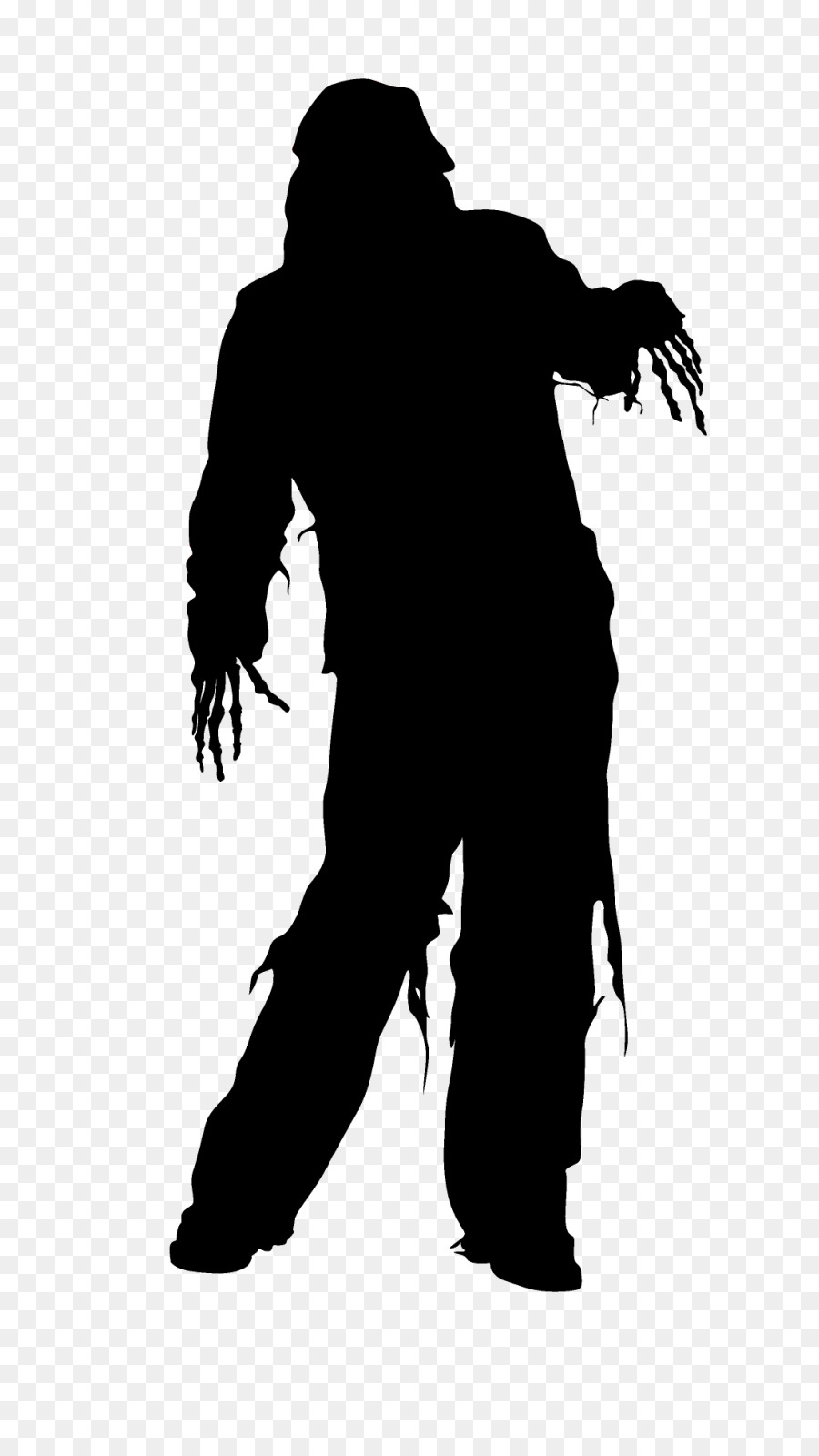 Silhouette，Halloween PNG