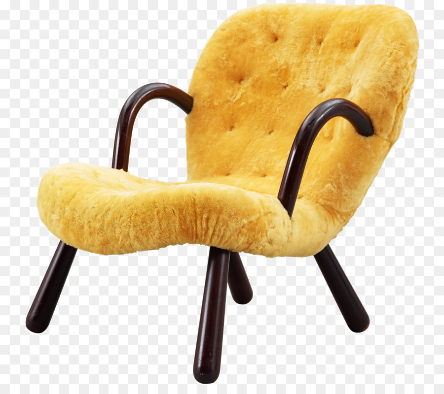 Chaise Jaune，Meubles PNG