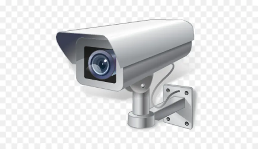 Caméra De Surveillance，Lentille Bleue PNG