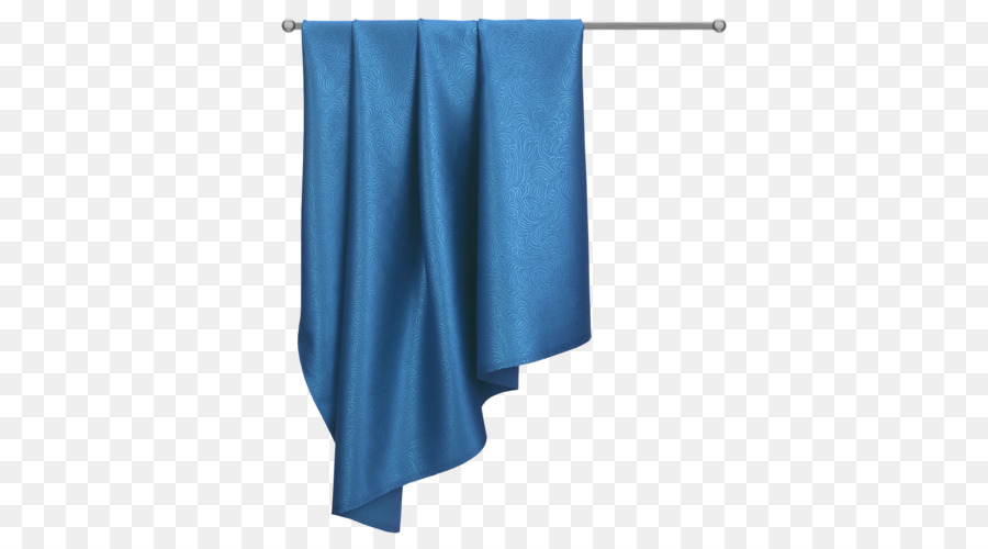 Serviette Bleue，Tissu PNG