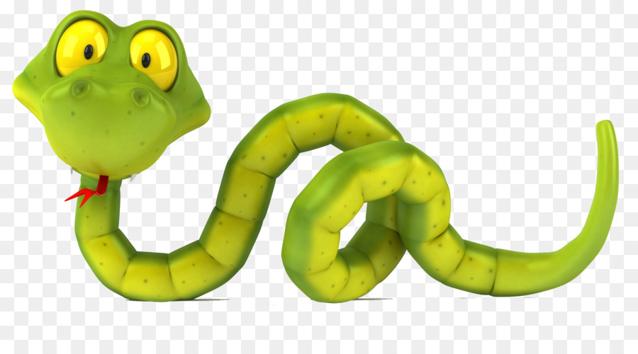 Serpent Vert，Reptile PNG