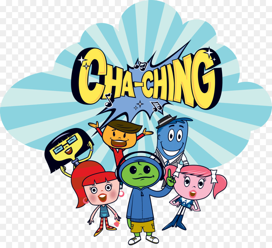 Personnages Cha Ching，Dessin Animé PNG