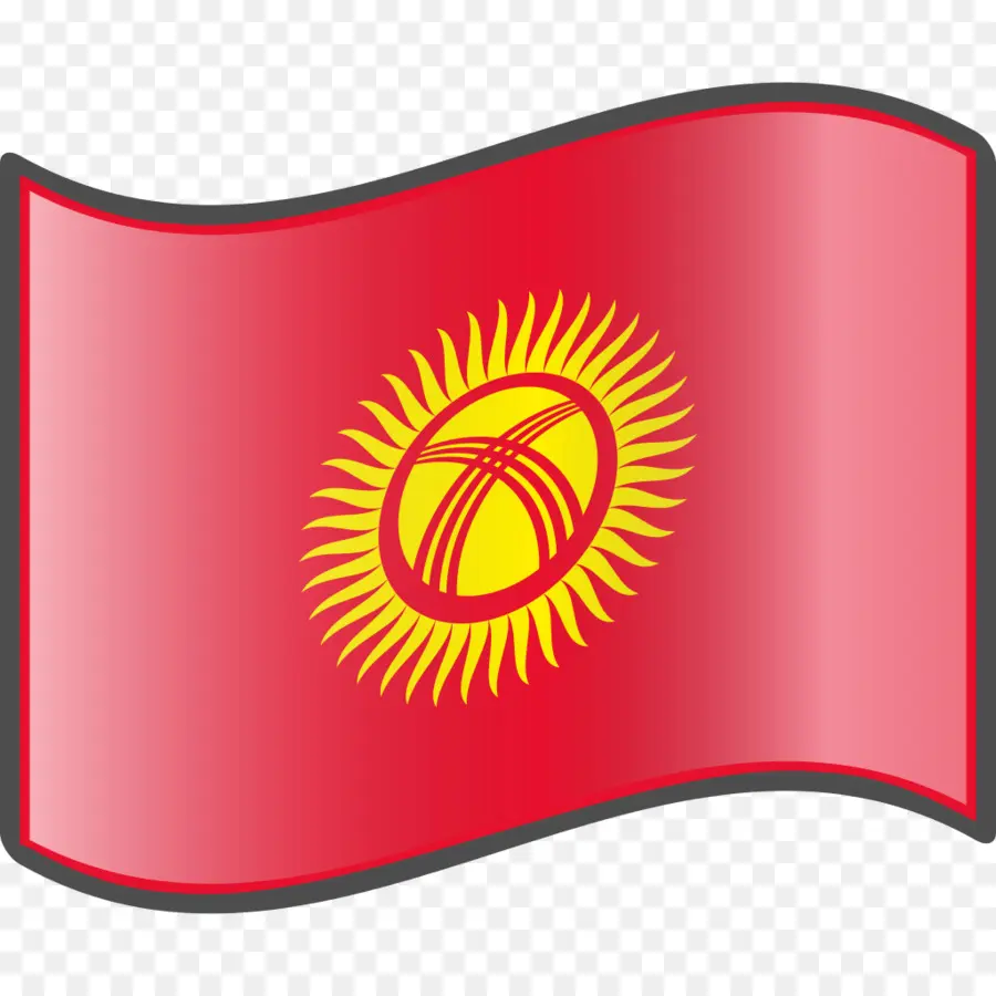 Drapeau Du Kirghizistan，Kirghizistan PNG