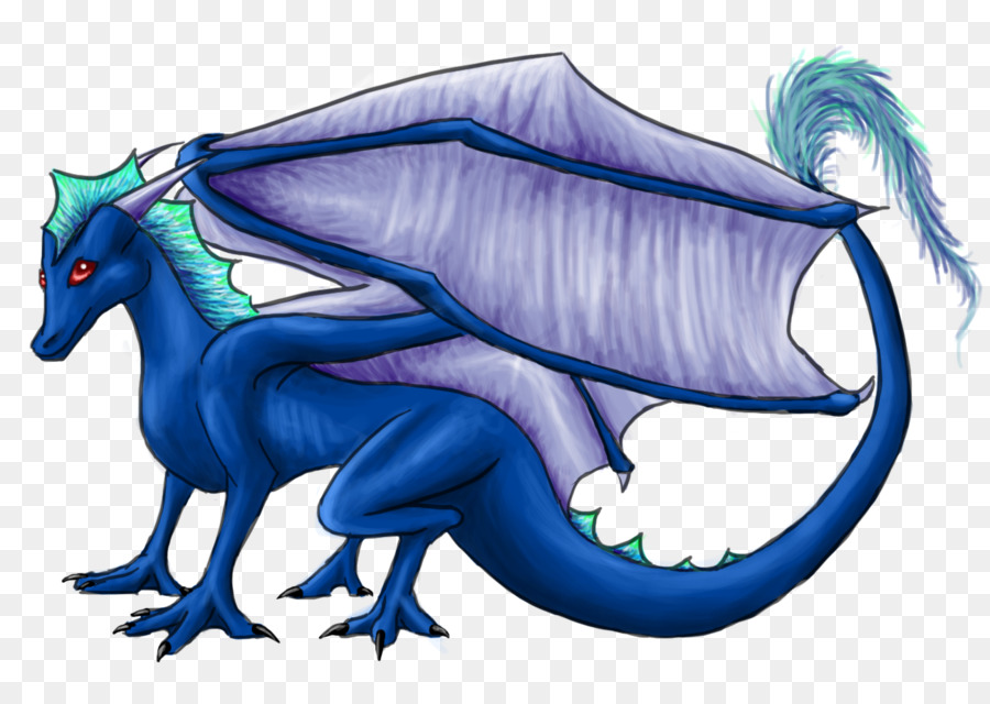 Dragon Bleu，Ailes PNG