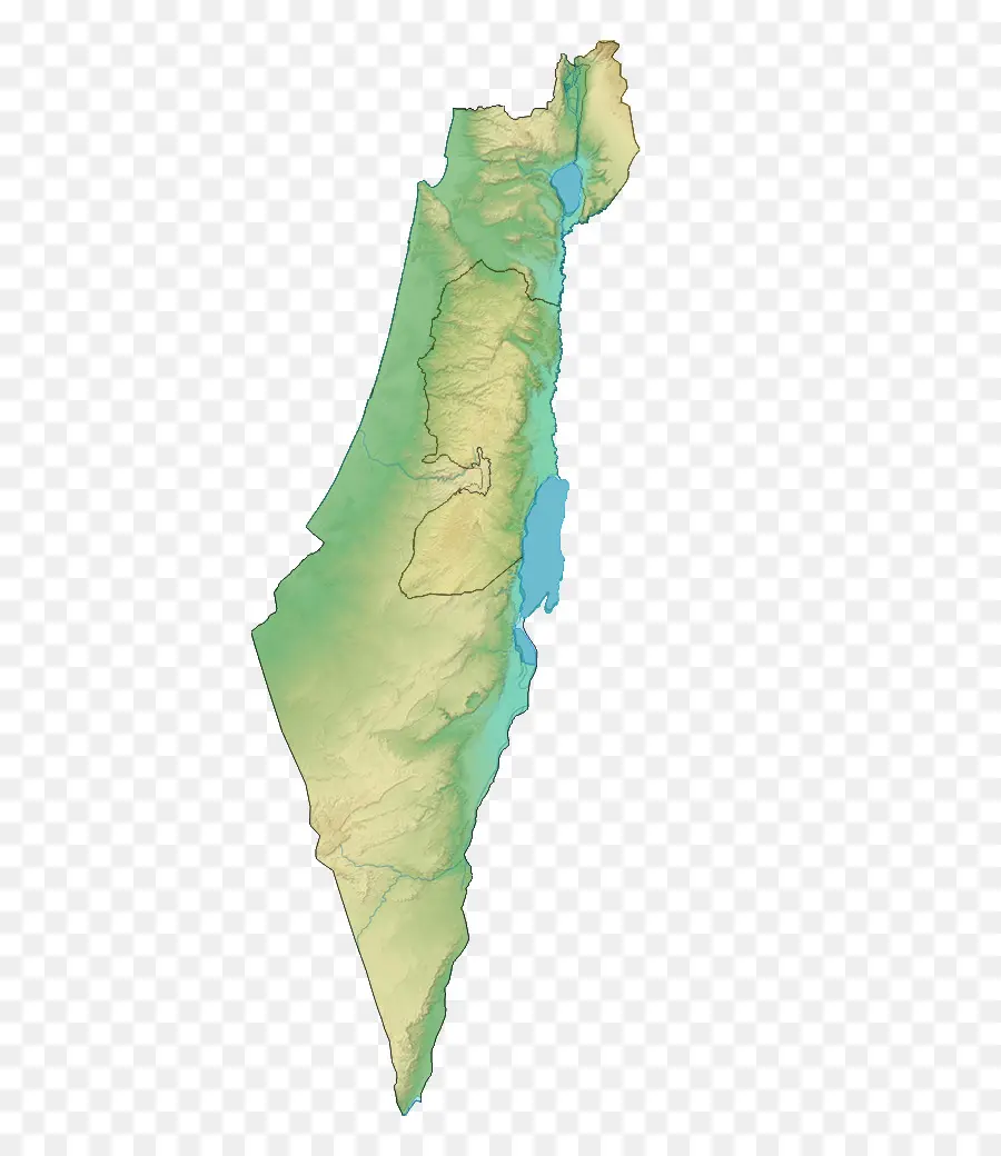 Israël，Carte PNG