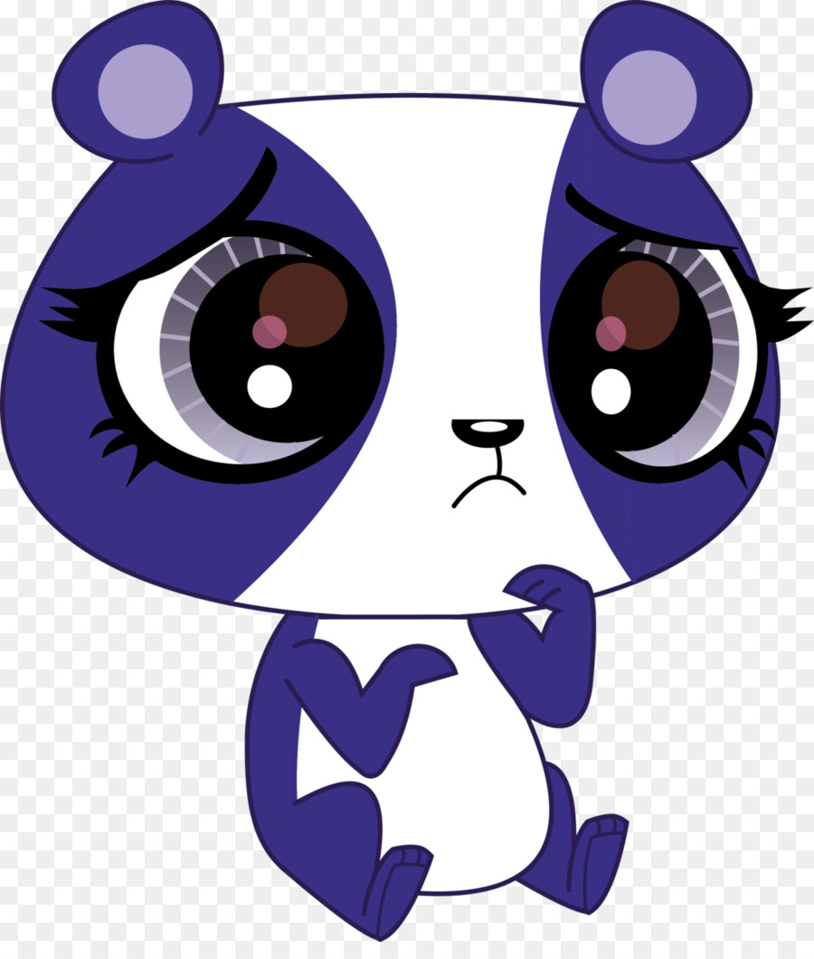 Panda Violet，Animal PNG