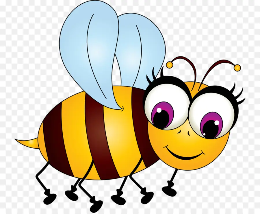 Abeille De Dessin Animé，Insecte PNG