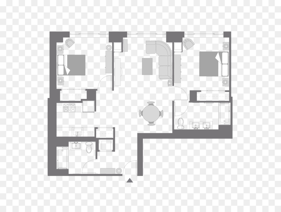 Plan D'étage，Maison PNG