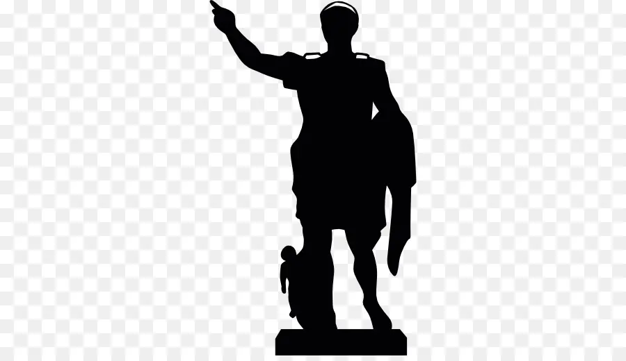 Statue，Silhouette PNG