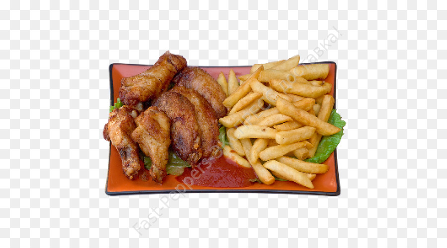 Frites，Poulet Frit PNG