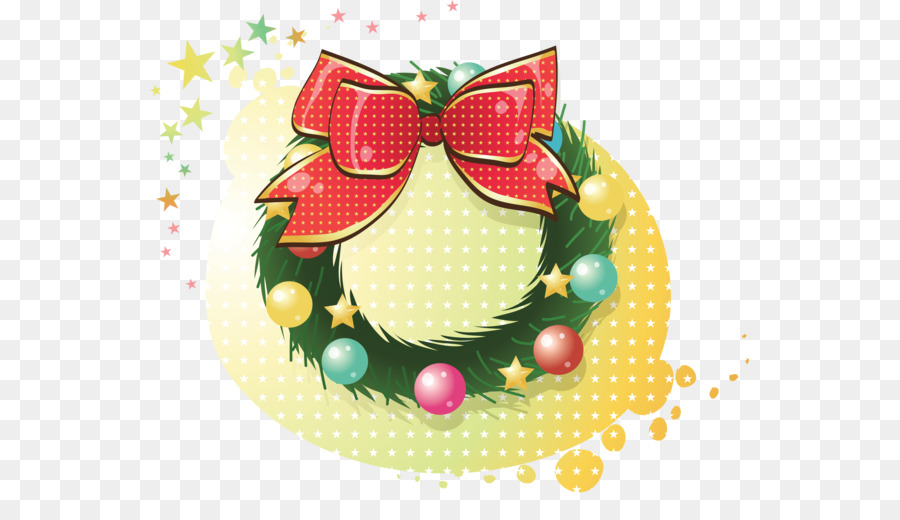 Couronne De Noël，Arc PNG