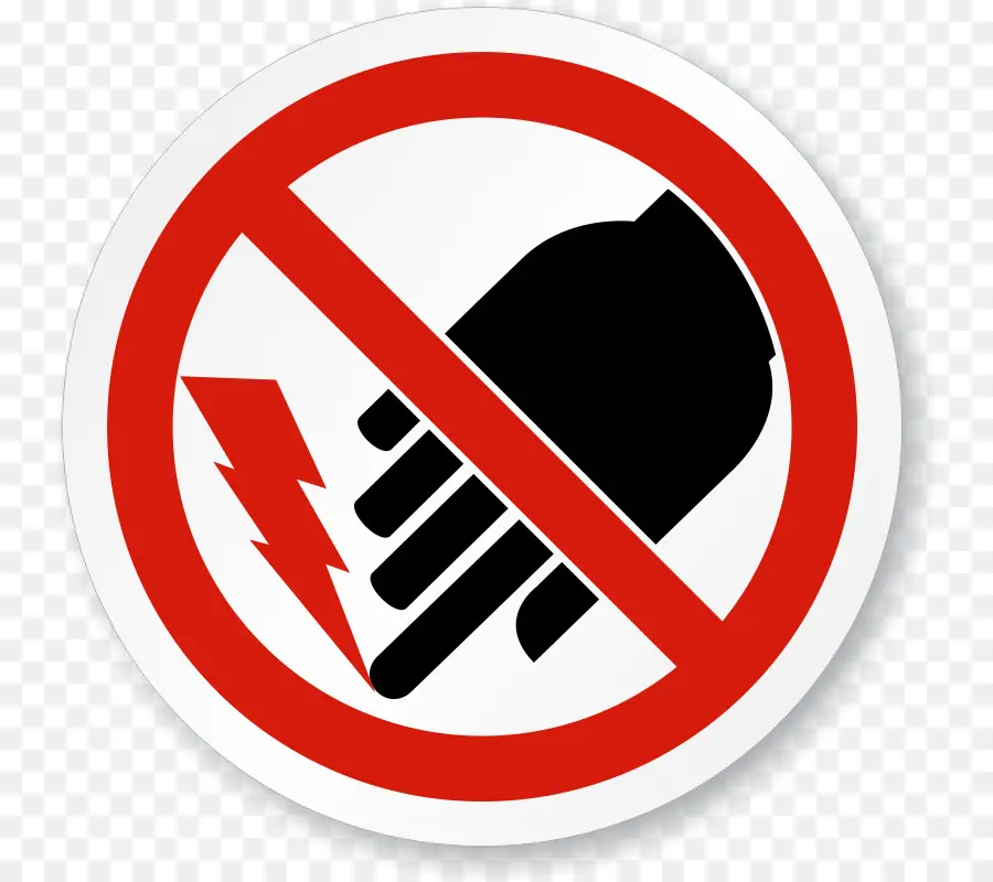 Symbole De Danger，L électricité PNG