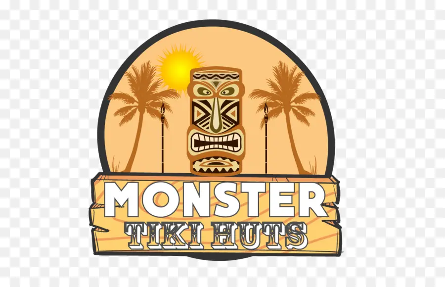 Logo Des Cabanes Tiki，Tiki PNG