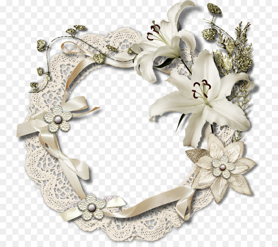 Couronne Florale，Fleurs PNG