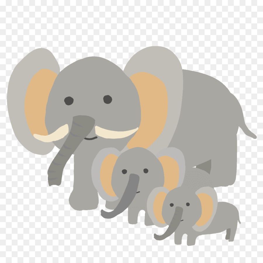 éléphant Indien，Éléphant De Savane D Afrique PNG