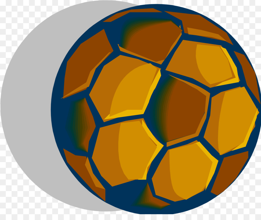 Ballon De Football，Bleu PNG