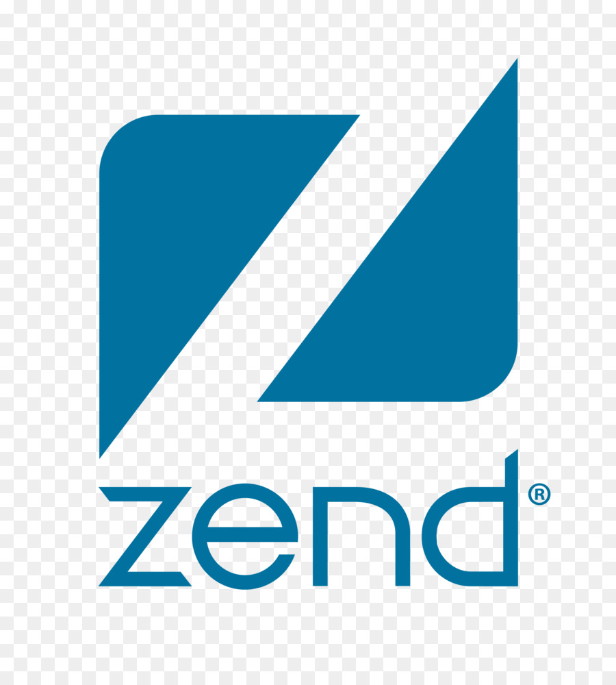 Logo Zend，Bleu PNG