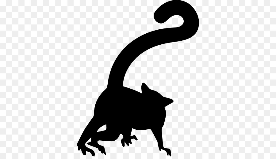 Silhouette De Singe，Noir PNG