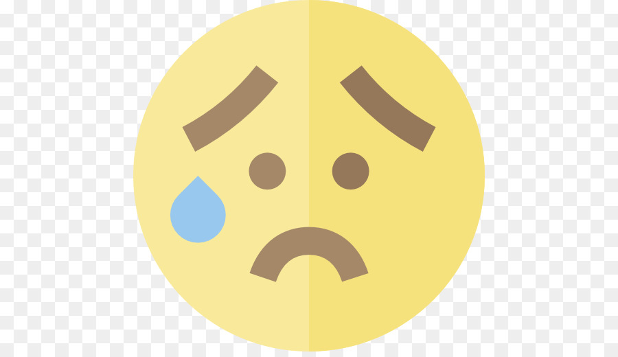 Emoji Triste，Affronter PNG