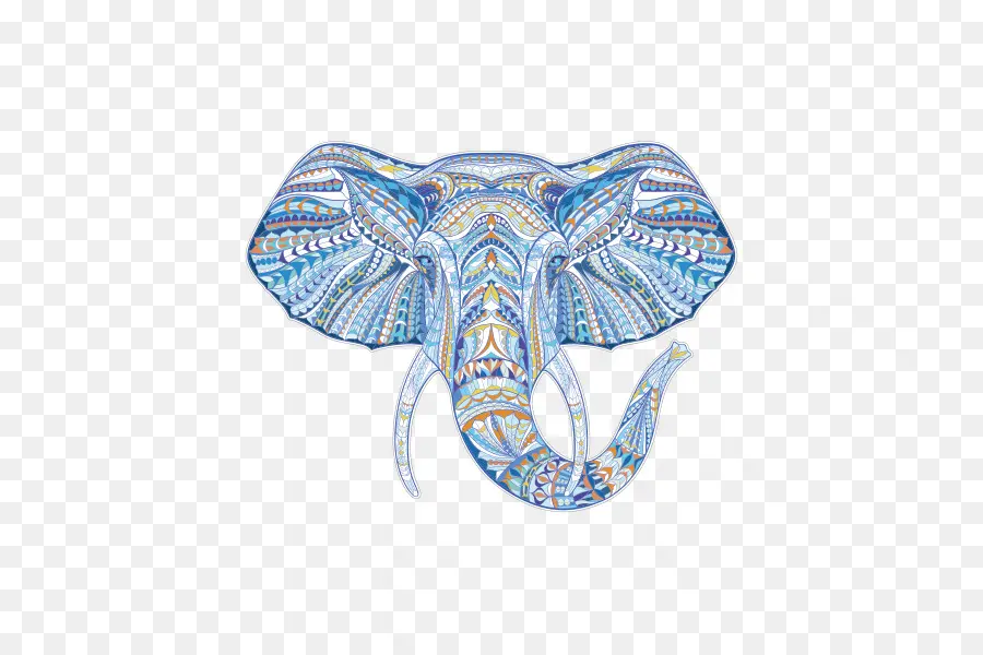 Livre De Coloriage，éléphant Mandala Dessins De Détente Des Livres De Coloriage Pour Adultes PNG