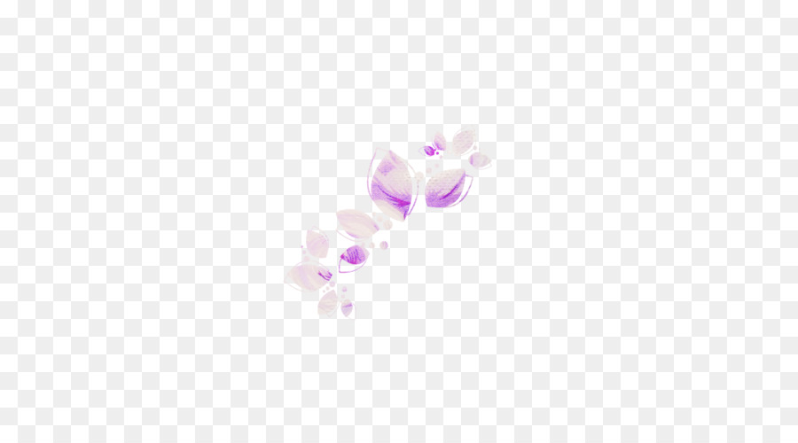 Pétales Violets，Fleur PNG