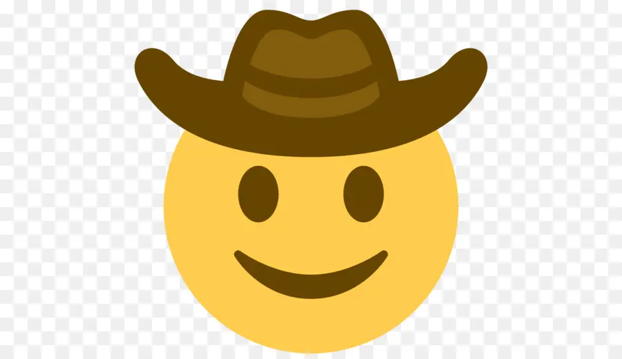 Emoji De Cow Boy，Chapeau PNG