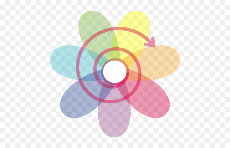 Diagramme De Fleurs Colorées，Fleur PNG