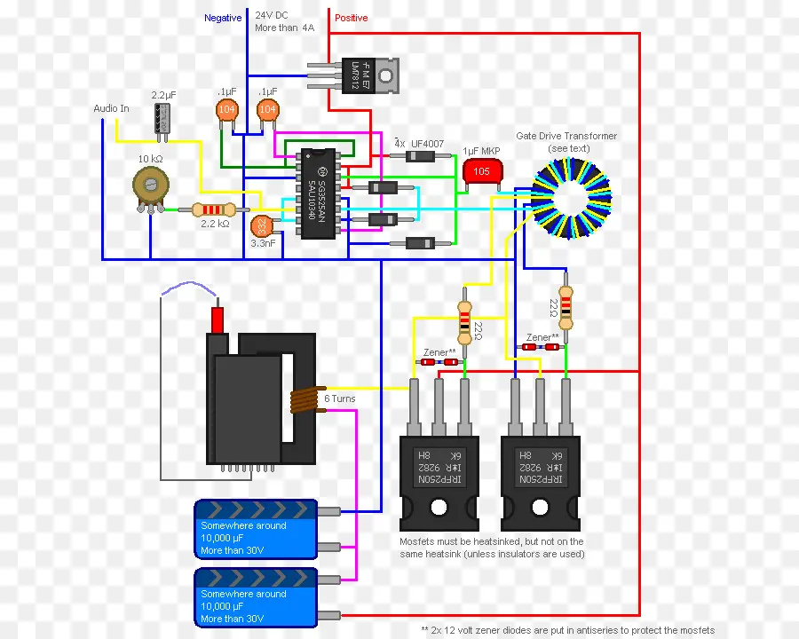 Schéma De Circuit，Électronique PNG