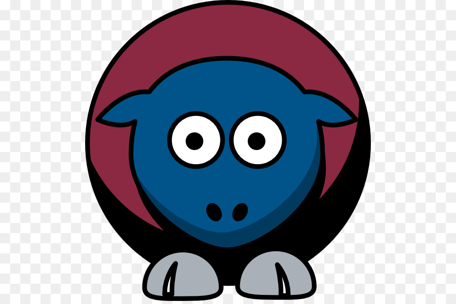 Mouton Bleu，Dessin Animé PNG