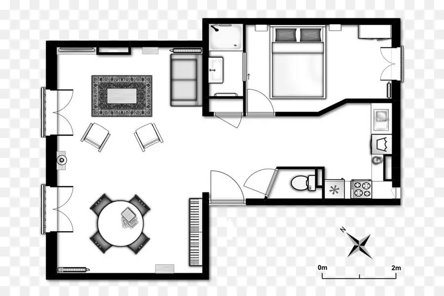 Plan D'étage，Maison PNG