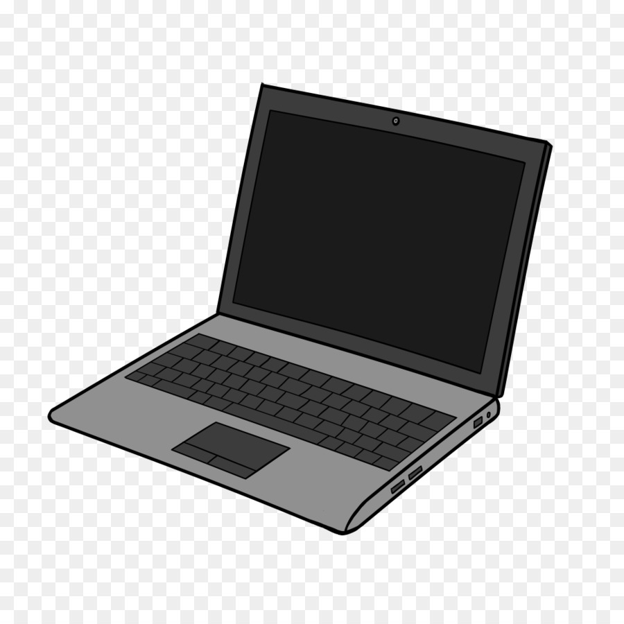 Ordinateur Portable Noir，Clavier PNG