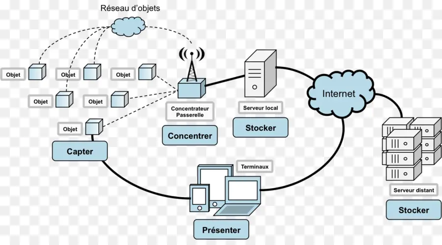 Diagramme De Réseau，Internet PNG