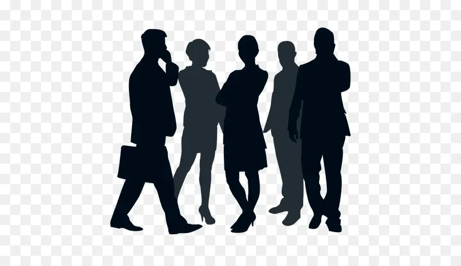 Silhouettes De Personnes，Entreprise PNG