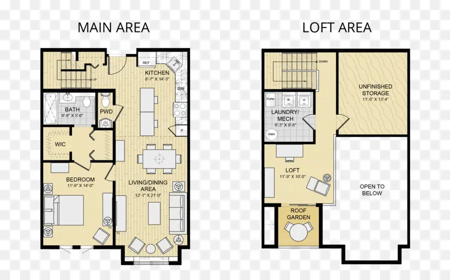 Plan D'étage，Maison PNG