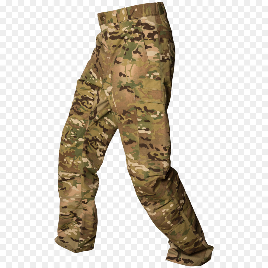 Pantalon Cargo，Multicam PNG