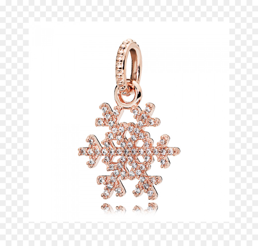 Pendentif Flocon De Neige，Flocon De Neige PNG