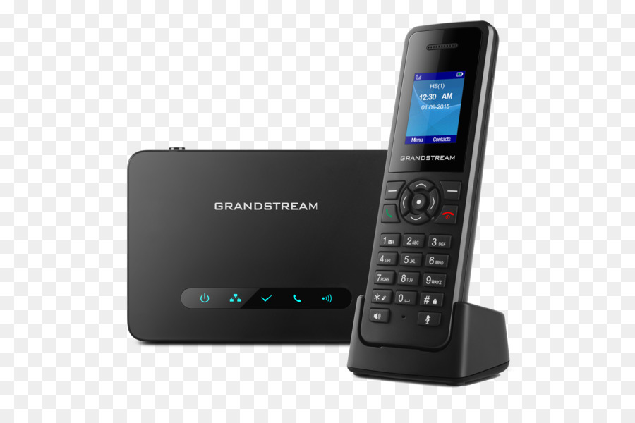 Téléphone Sans Fil，Noir PNG