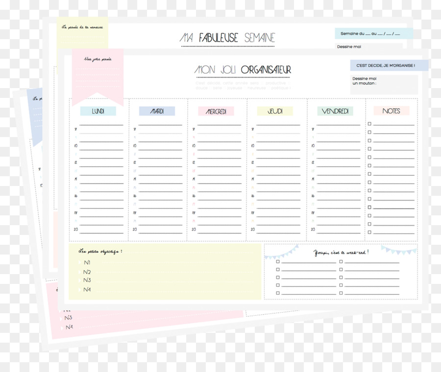 Planificateur，Calendrier PNG