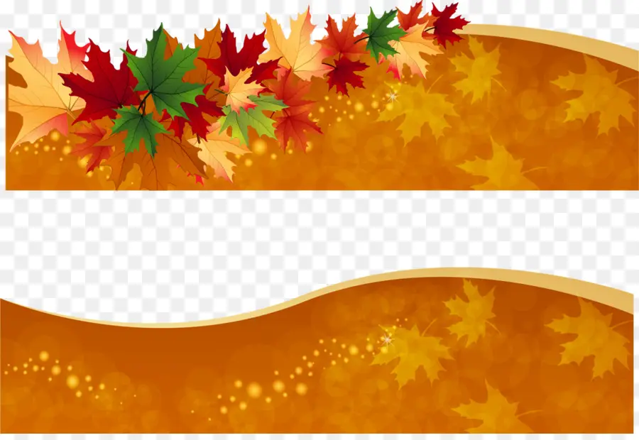 Feuilles D'automne，Automne PNG