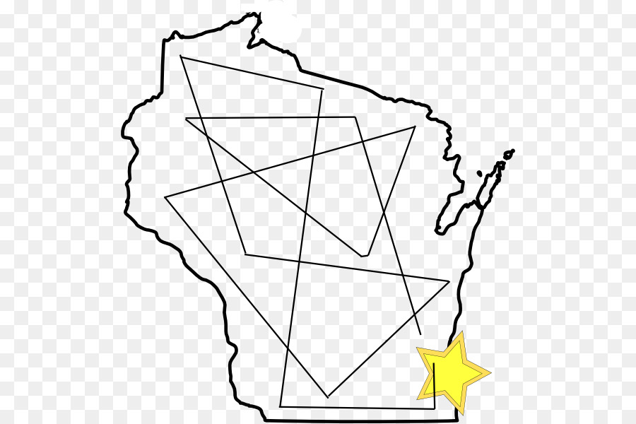 Wisconsin，Carte PNG