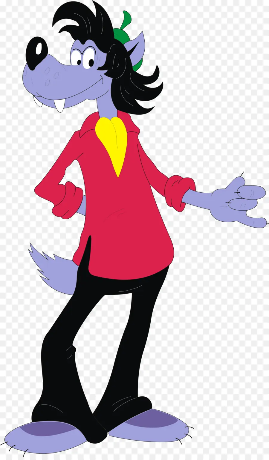 Loup De Dessin Animé，Personnage PNG