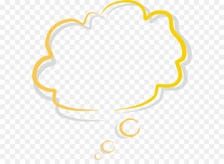 Bulle De Pensée，Nuage PNG