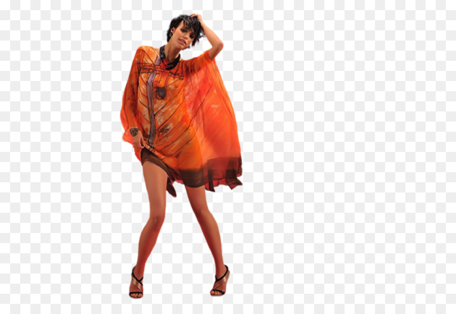 Femme，Orange PNG