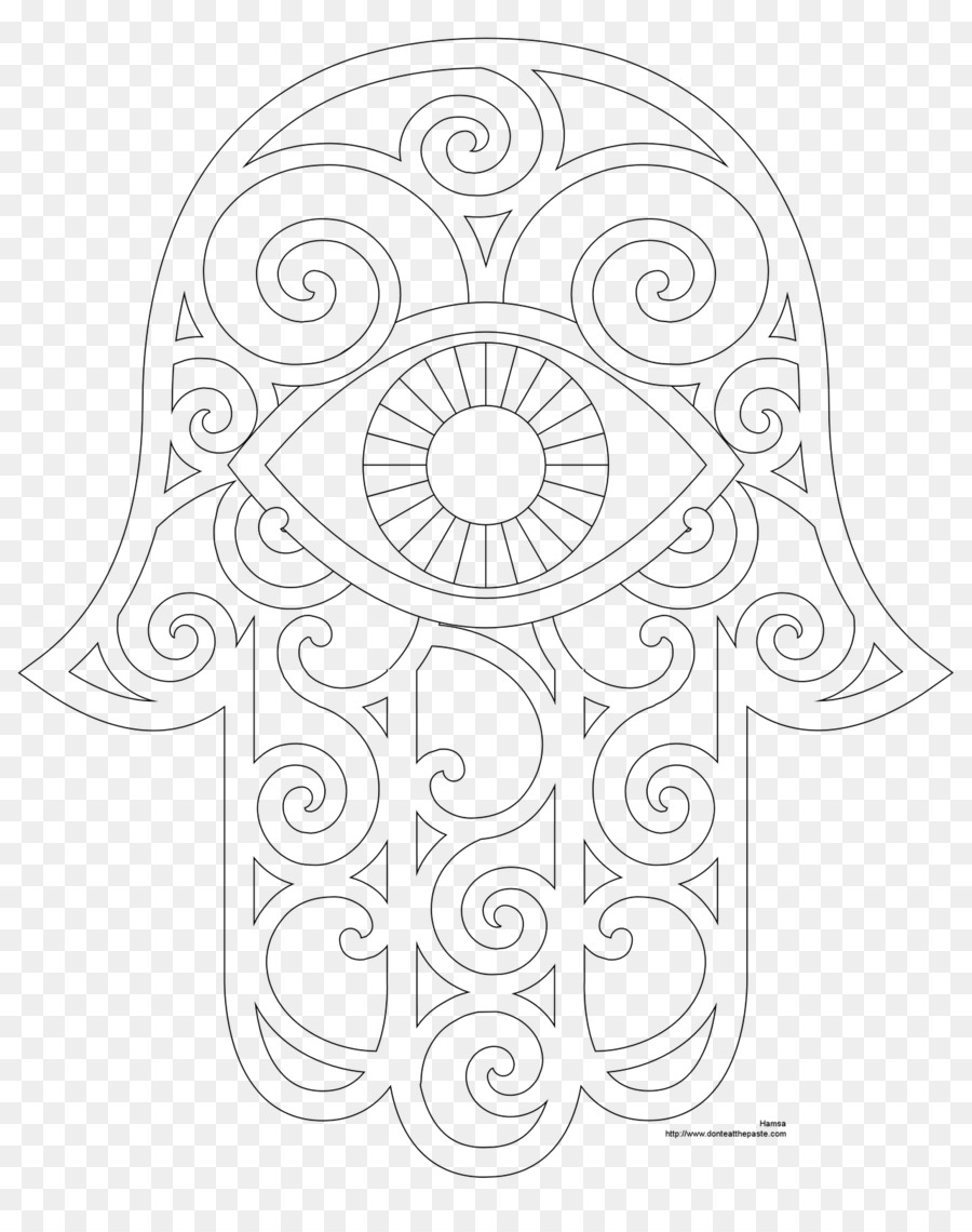 Main De Hamsa，Symbole PNG