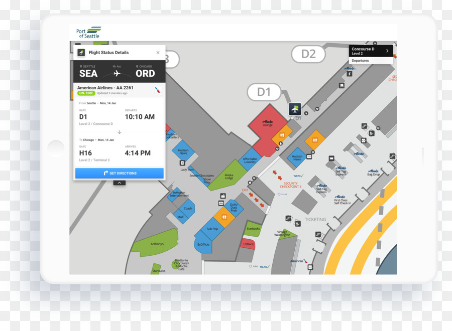 Carte De L'aéroport，Navigation PNG