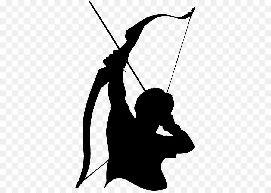 Archer Silhouette，Arc PNG