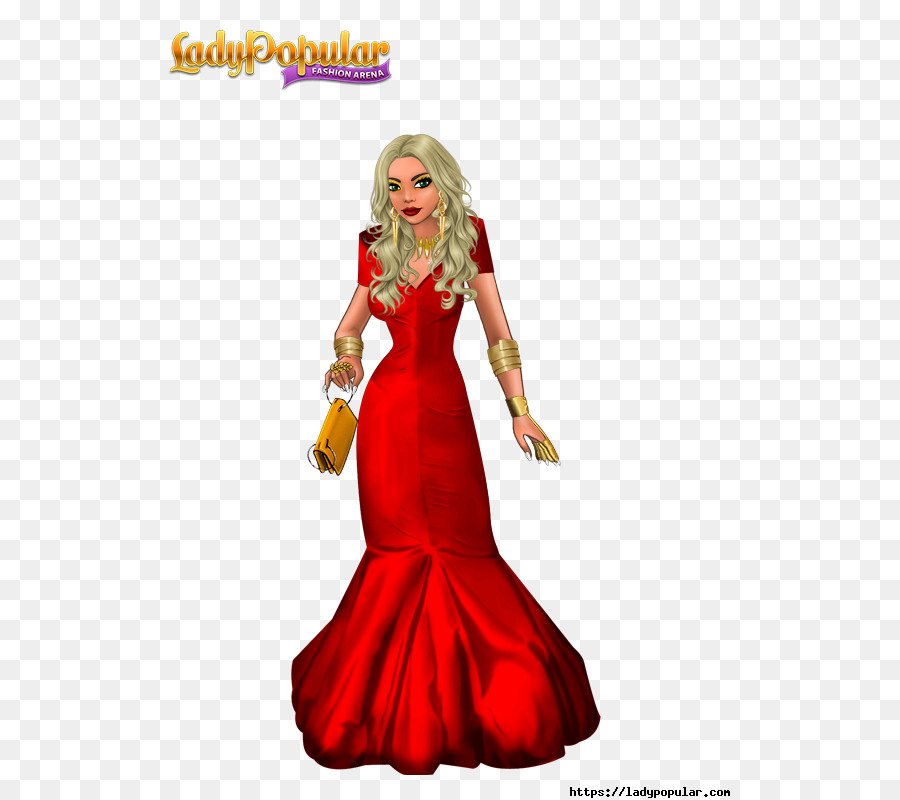 Lady Popular，Costume PNG