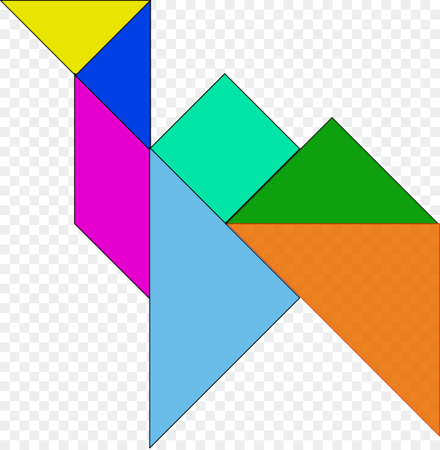 Tangram，Puzzle PNG