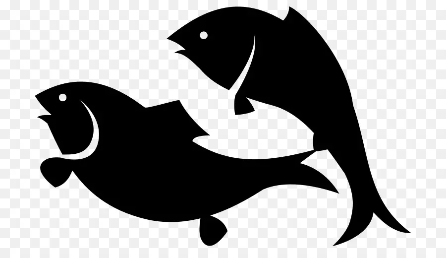 Silhouette De Poisson，Aquatique PNG