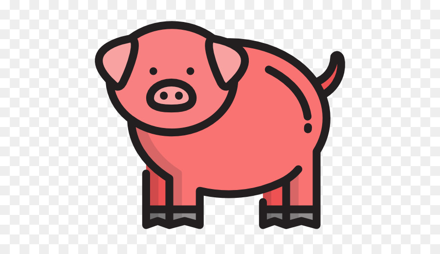 Cochon Mignon，Dessin Animé PNG